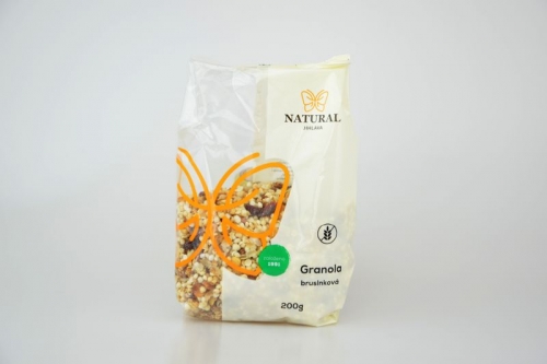 Granola brusinková