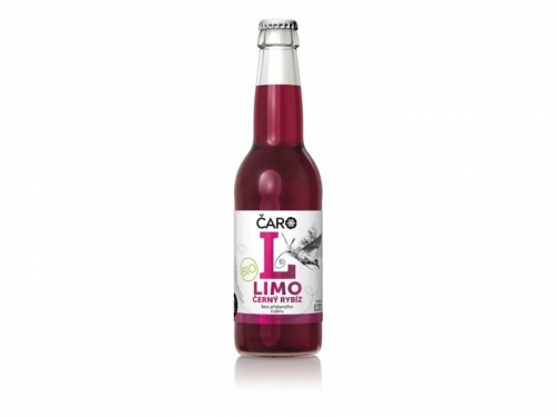 Limonáda ČARO černý rybíz bio