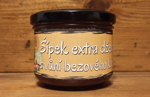Šípkový extra džem s bezem