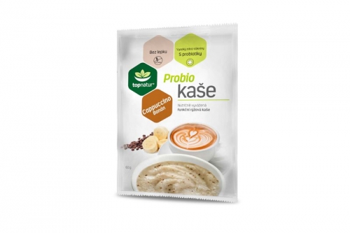 Probio kaše cappuccino a banán