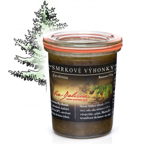 Smrkové výhonky zavařenina