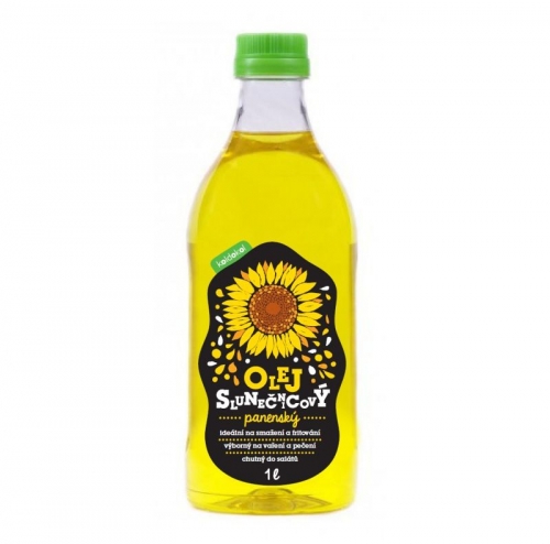 Panenský slunečnicový olej 1 l