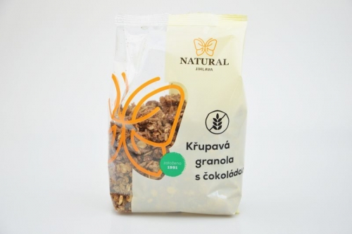 Křupavá granola s čokoládou