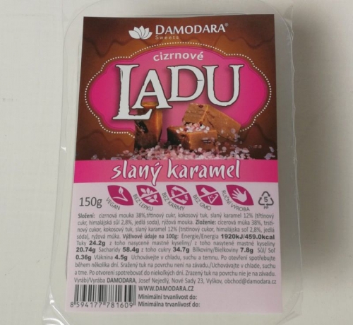 LADU cizrnové slaný karamel