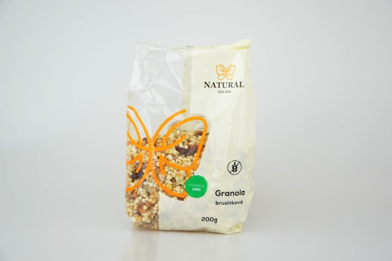 Granola brusinková