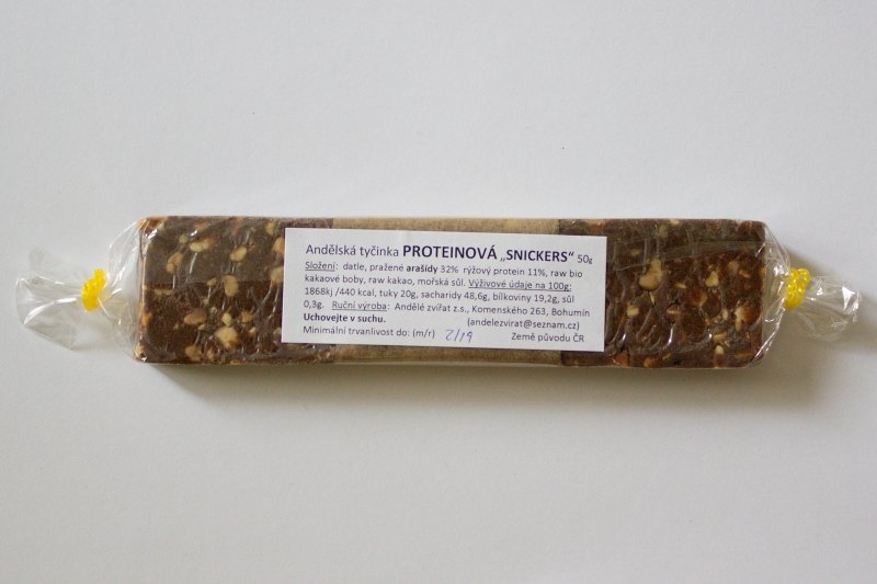 Raw tyčinka Proteinová 'Snickers'