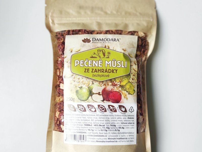 Granola - Pečené müsli ze zahrádky