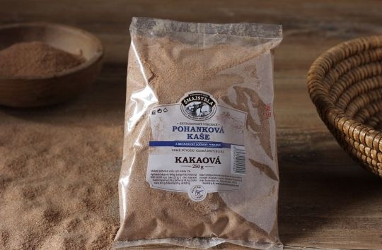 Pohanková kaše kakao Šmajstrla