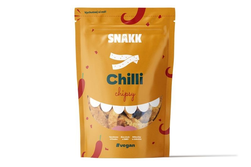 Luštěninové chipsy Chilli