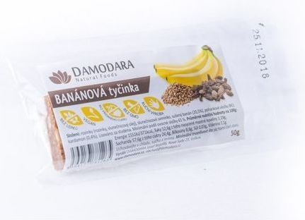 Tyčinka banánová s kardamonem