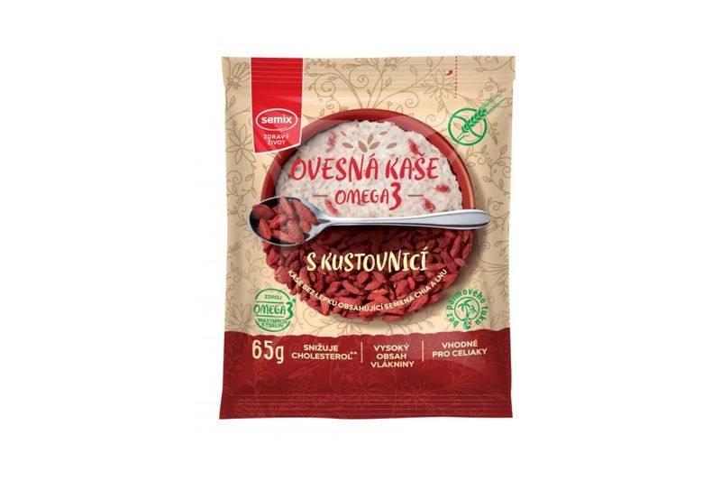 Ovesná kaše Omega3 s kustovnicí