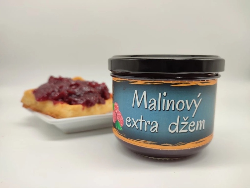 Malinový extra džem