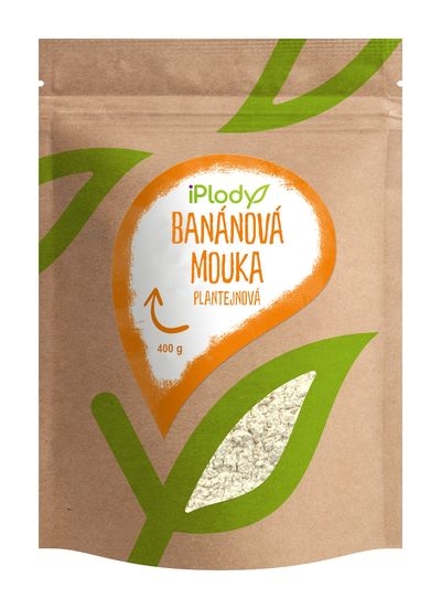 Banánová plantejnová mouka BIO
