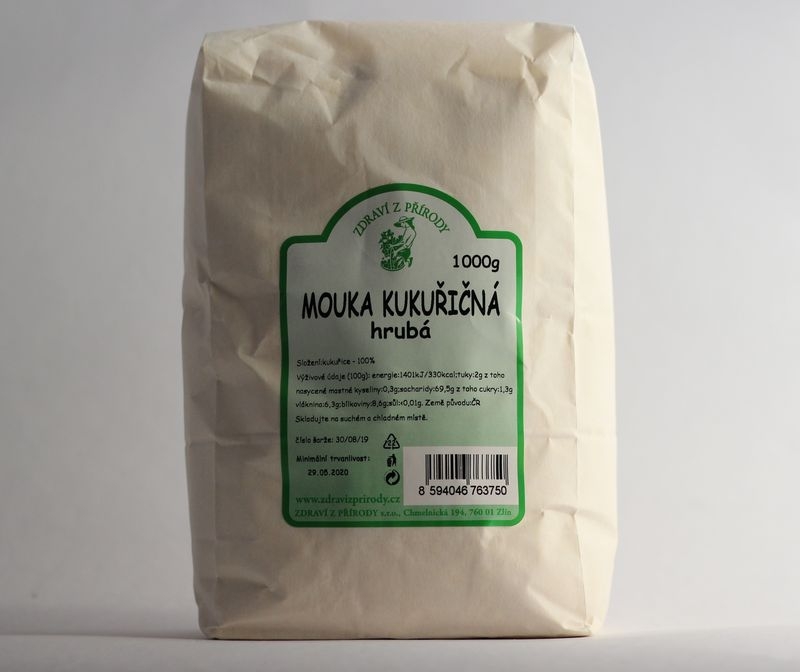 Kukuřičná mouka hrubá
