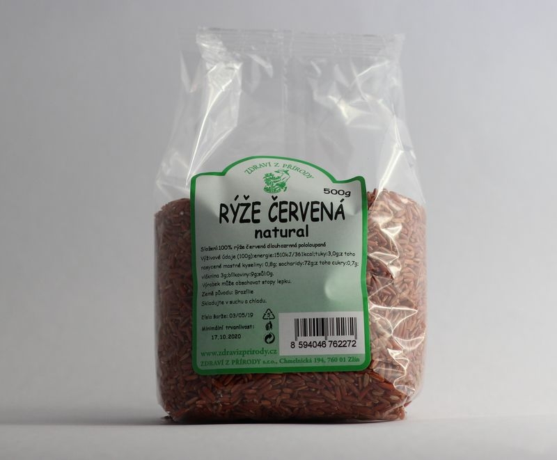 Rýže červená natural