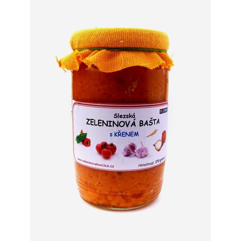 Zeleninová bašta s křenem