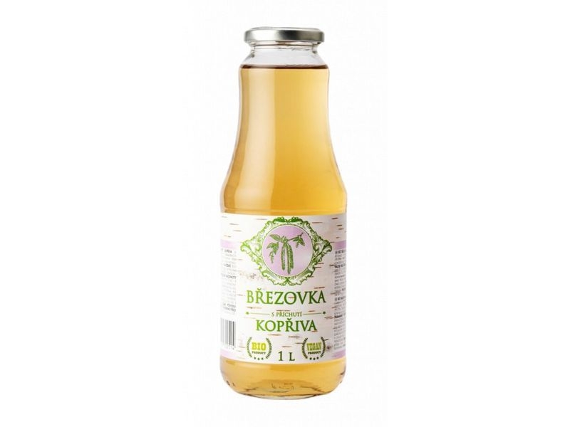 Březová šťáva bio s kopřivou