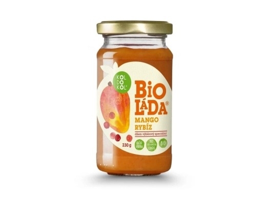 Bioláda Mango a rybíz