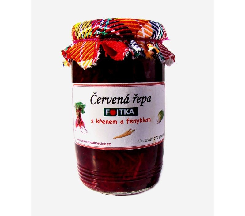 Červená řepa s křenem a fenyklem