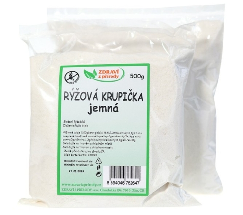 Rýžová krupička jemná
