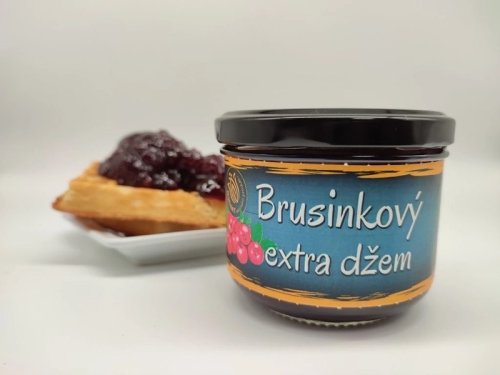 Brusinkový extra džem