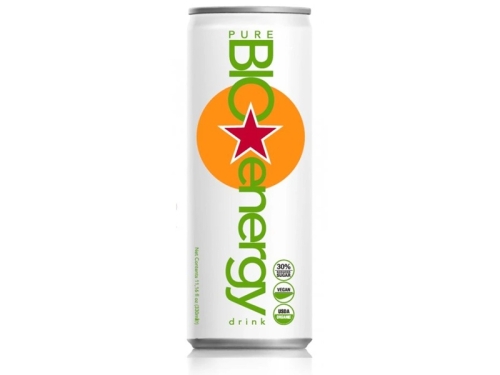 Energy drink pomeranč bio